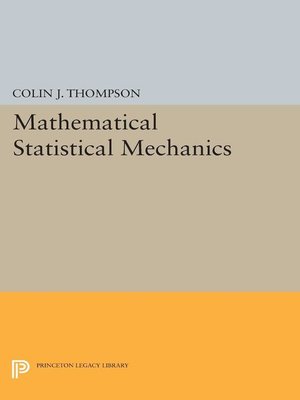 cover image of Mathematical Statistical Mechanics